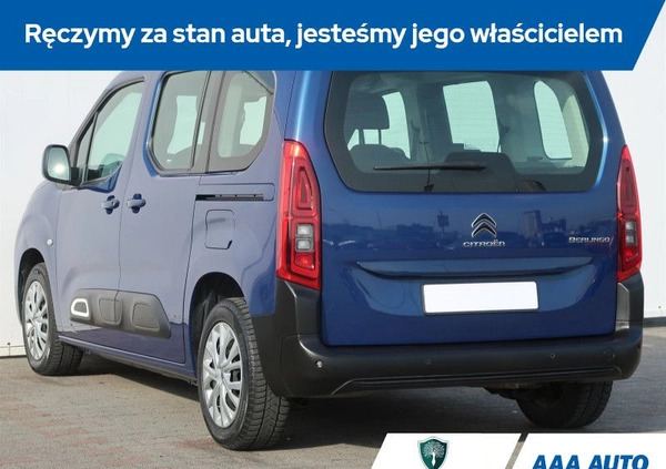 Citroen Berlingo cena 67000 przebieg: 70668, rok produkcji 2019 z Krajenka małe 121